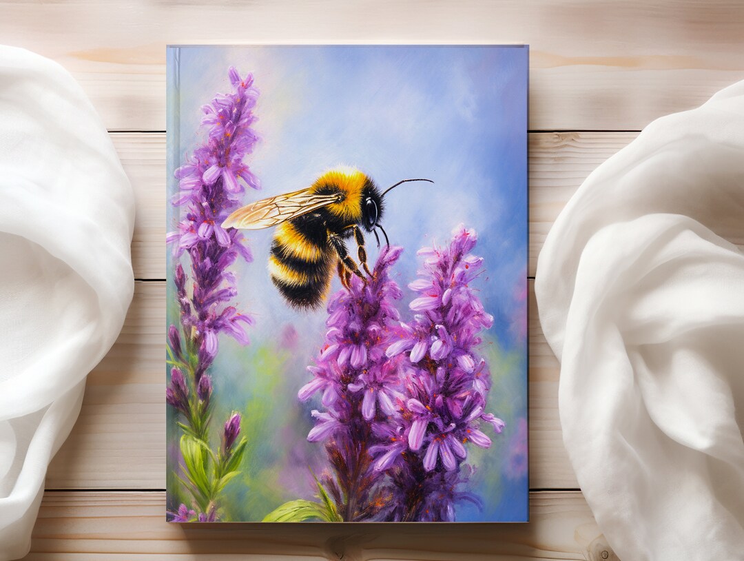 Personalized Bumble Bee Journal, Custom Journal,bee Gift,journal for ...