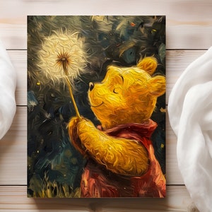 Personalized Winnie the Pooh Journal, Custom Pooh Bear Journal, Winnie the Pooh Gifts, Baby Shower Gift Girl or Boy, Gratitude Journal,Diary