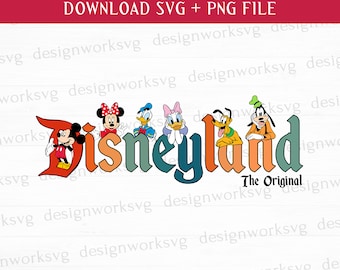 Myszka i przyjaciele razem, Vacay Mode Svg, Family Trip Svg, Family Vacation Svg, Pliki do druku, PNG do sublimacji