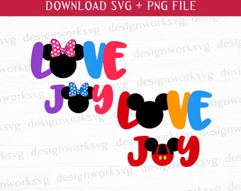 Love Joy Svg, Familievakantie Svg, Vacay Mode Svg, Afdrukbare bestanden, Png voor sublimatie