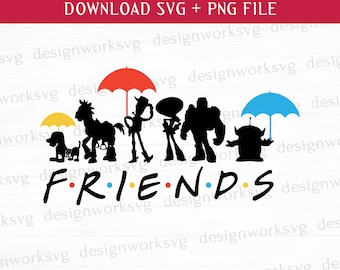 Toy Friends Svg, Cowboy Svg, Umbrella Svg, Family Vacation Svg, Family Trip Svg, Vacay Mode Svg, Pliki do druku, PNG do sublimacji