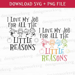 I Love My Job Svg, Teacher Quote Svg, School Quote Svg, Daycare Teacher Svg, Teacher Svg, Princess Svg, Printable Files, Png For Sublimation