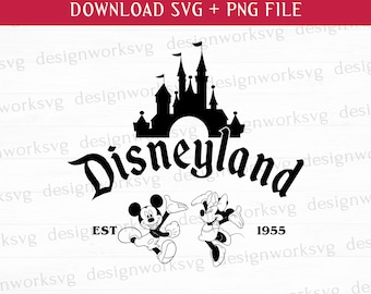 Mouse and Friends Svg, EST 1955 Svg, Best Friends Svg, Retro Friends, Mouse Svg, Head Svg, Princess, Printable Files, Png For Sublimation