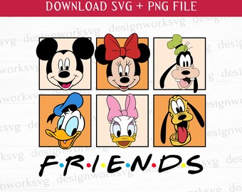 Vänner Svg, Familjesemester Svg, Utskrivbara Filer, Png För Sublimering