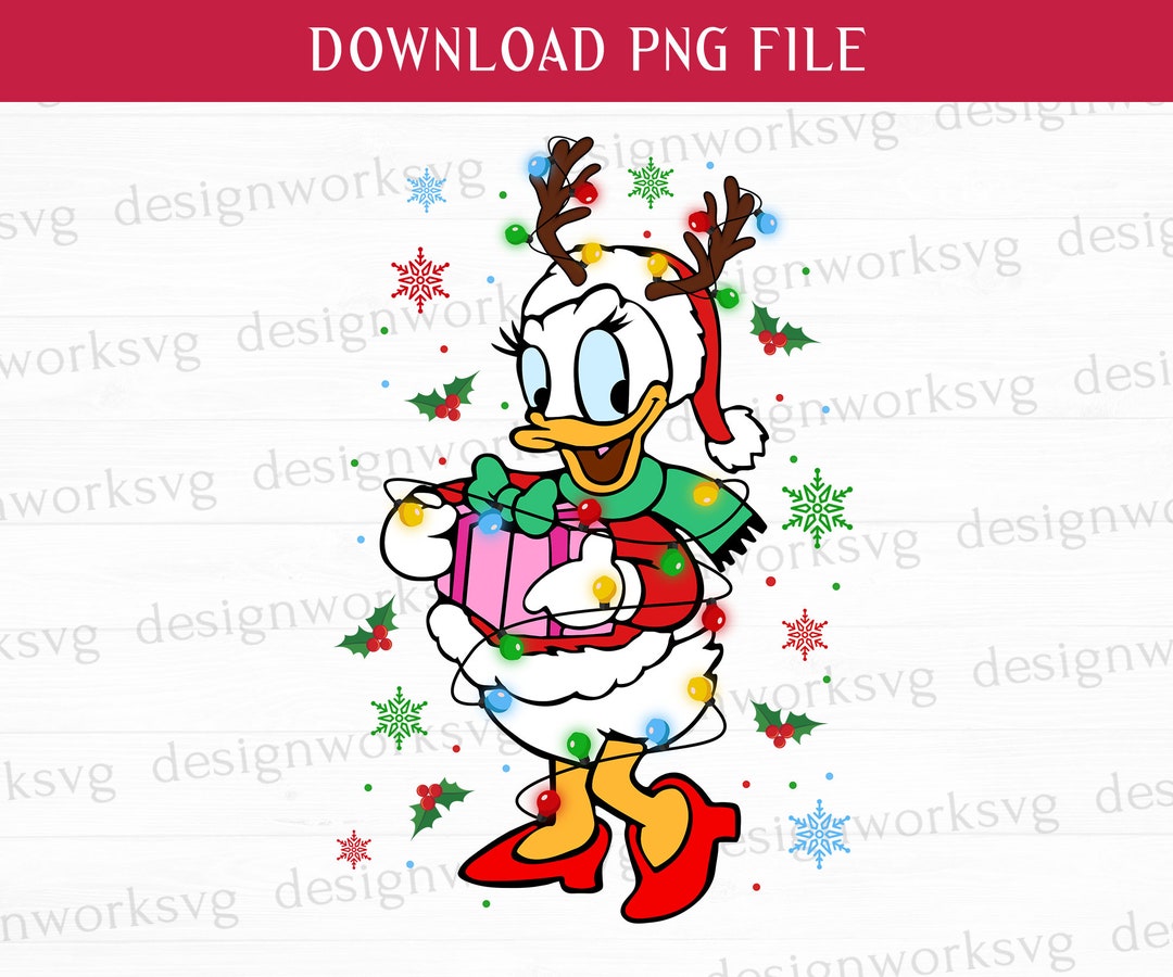 Merry Christmas Png, Miss Duck Png, Christmas Png, Family Vacation Png ...