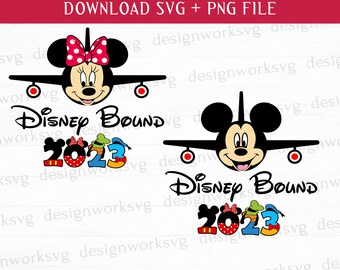 Family Bound Svg, Family Vacation Svg, Family Trip Svg, Mouse And Friends Svg, Mouse Svg, Head Svg, Arquivos para impressão, Png para sublimação
