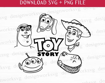 Toy Friends Svg, Toy Story Svg, Cowboy Svg, Vacay Mode Svg, Family Vacation Svg, Family Trip Svg, Pliki do druku, PNG do sublimacji