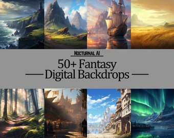 Fantasy Backdrops Vol.1