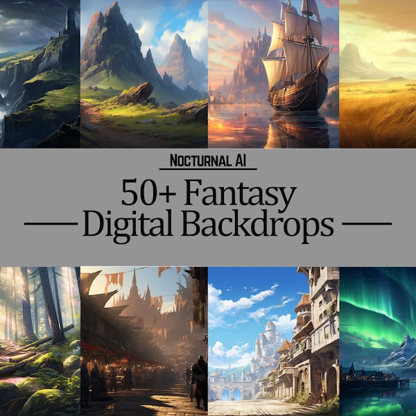 Fantasy Backdrops Vol.1