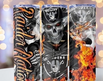 Raiders 20 ounce Tumbler stainless steel