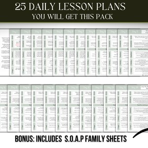 Jesse Tree Guide | Homeschool Printables for Christmas | Bible Verses ...