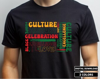 Black History Month SVG, African American Designs, Black History Typography Png, Juneteenth SVG, Digital Download for Cricut & Sublimation