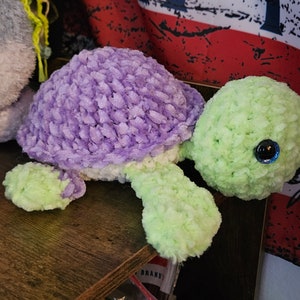 Grosse tortue phosphorescente