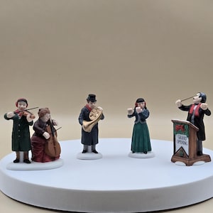 Department 56, Chamber Orchestra, Heritage Village Accessory, Dept 56, Retired Department 56, Vintage Collectible