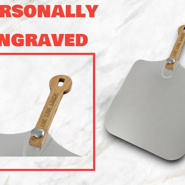 Aluminum Artistry - Sleek and Sturdy Pizza Peel for Perfect Homemade Pies!