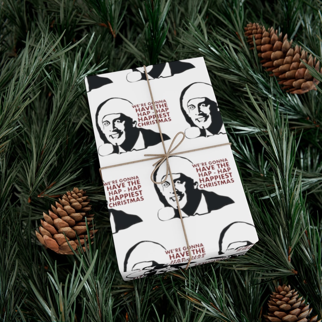 Christmas Vacation Gift Wrap 