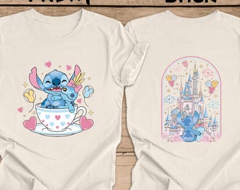 Disney Stitch And Scrump 2 Side Shirt, Disney Lilo Stitch Shirt, Disney Stitch Movie 2026 Shirt, WDW Besties Vacation Tee, Magic Kingdom Tee