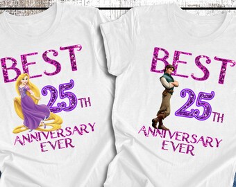 Anniversary Matching Shirts, Rapunzel Shirt, Tangled Shirt, Rapunzel Disney Princess Shirt, Rapunzel Birthday Shirt