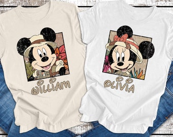 Personalized Shirts, Disney Animal Kingdom Shirts, Family Animal Kingdom Shirts, Custom Family Name Shirts, Family Animal kingdom Shirts