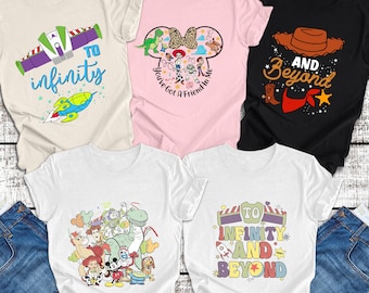 Disney Toy Story Shirt, Toy Story Characters Shirt, You've Got A Friend In Me Toy Story Shirt, Disney Family Matching Shirts, Buzz Lightyear