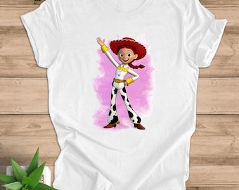 Retro Toy Story Disney Family Trip Shirt: Personalized Toy Story Jessie Custom Tee