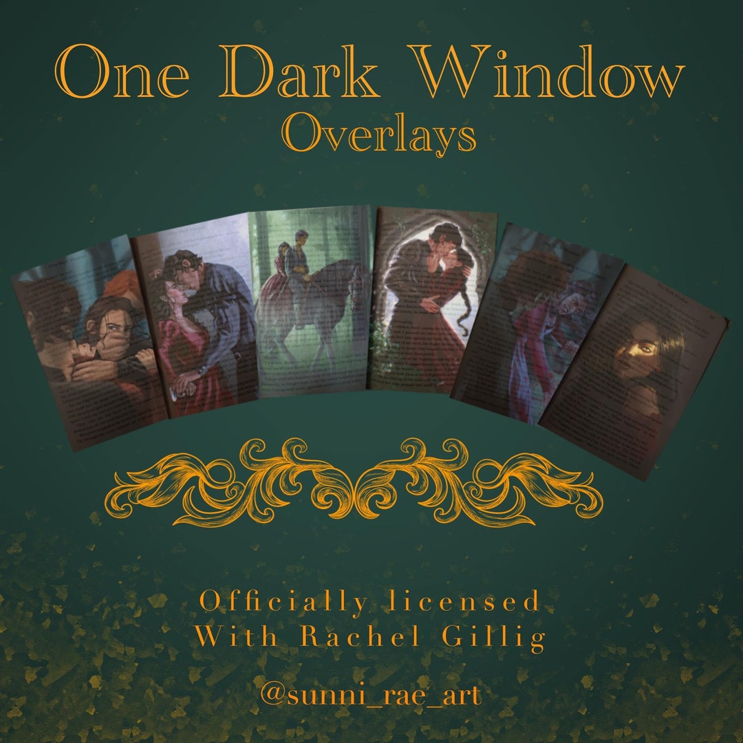 One Dark Window Overlays Etsy