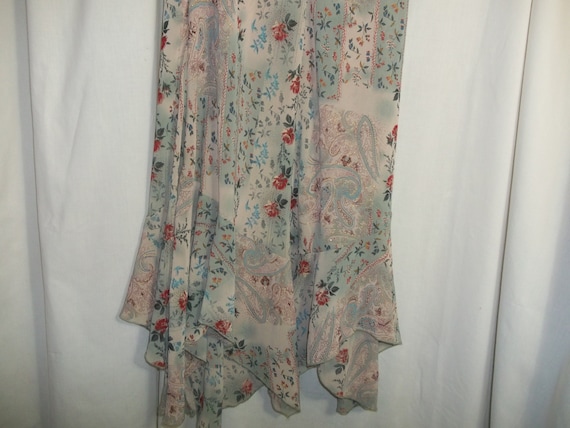 Elegance in Sage: Mint Julep Floral Summer Dress … - image 4