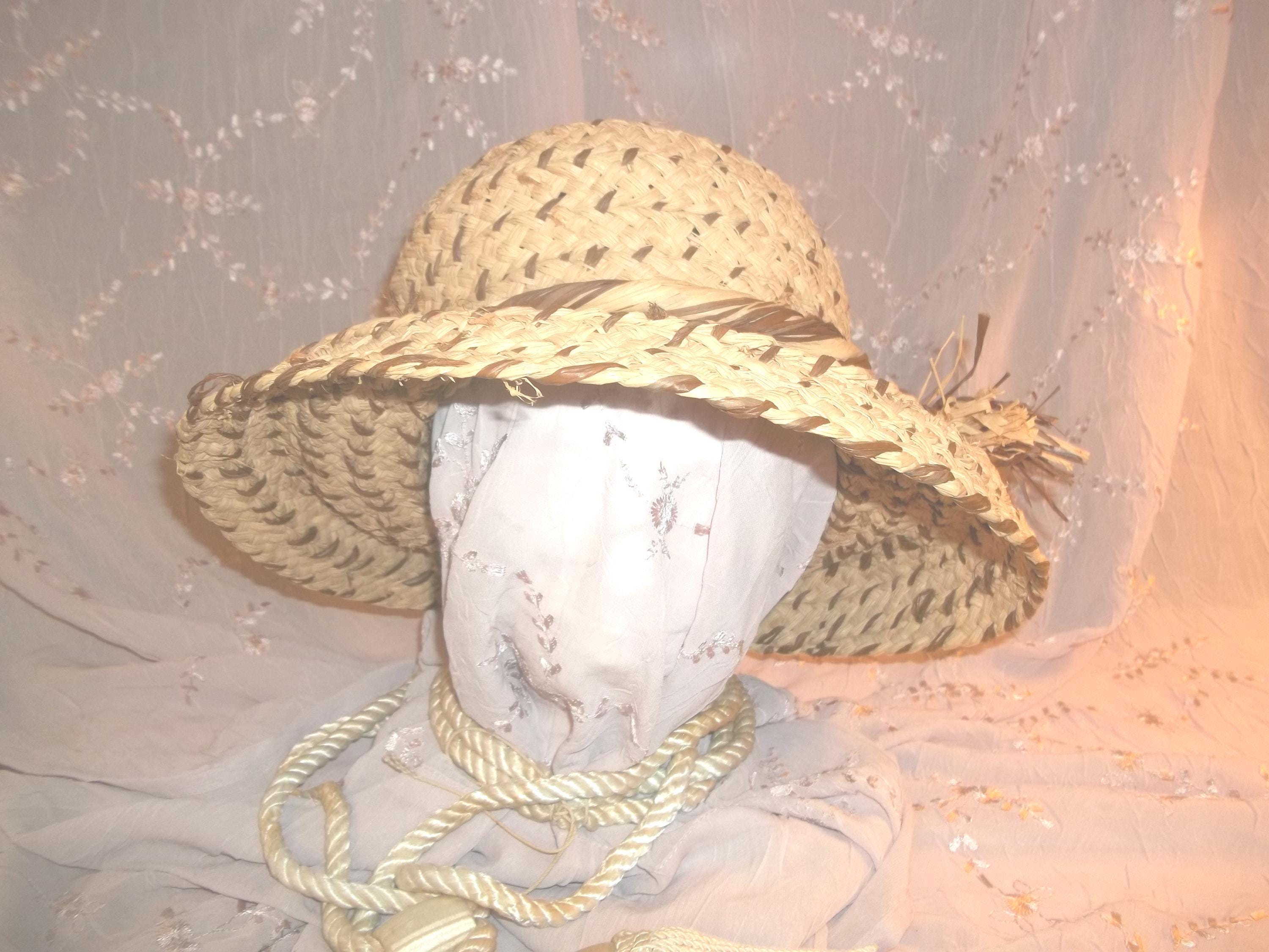 Betmar Straw Cloche Hat | Natural & Brown Woven Design With  display picture 3