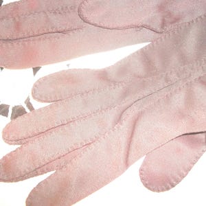 Vintage Brown Opera Gloves Over 11 Inches Long Self Lined Top Stitched 1950s - FREE Gift Included!!