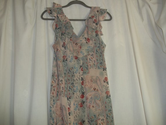 Elegance in Sage: Mint Julep Floral Summer Dress … - image 3