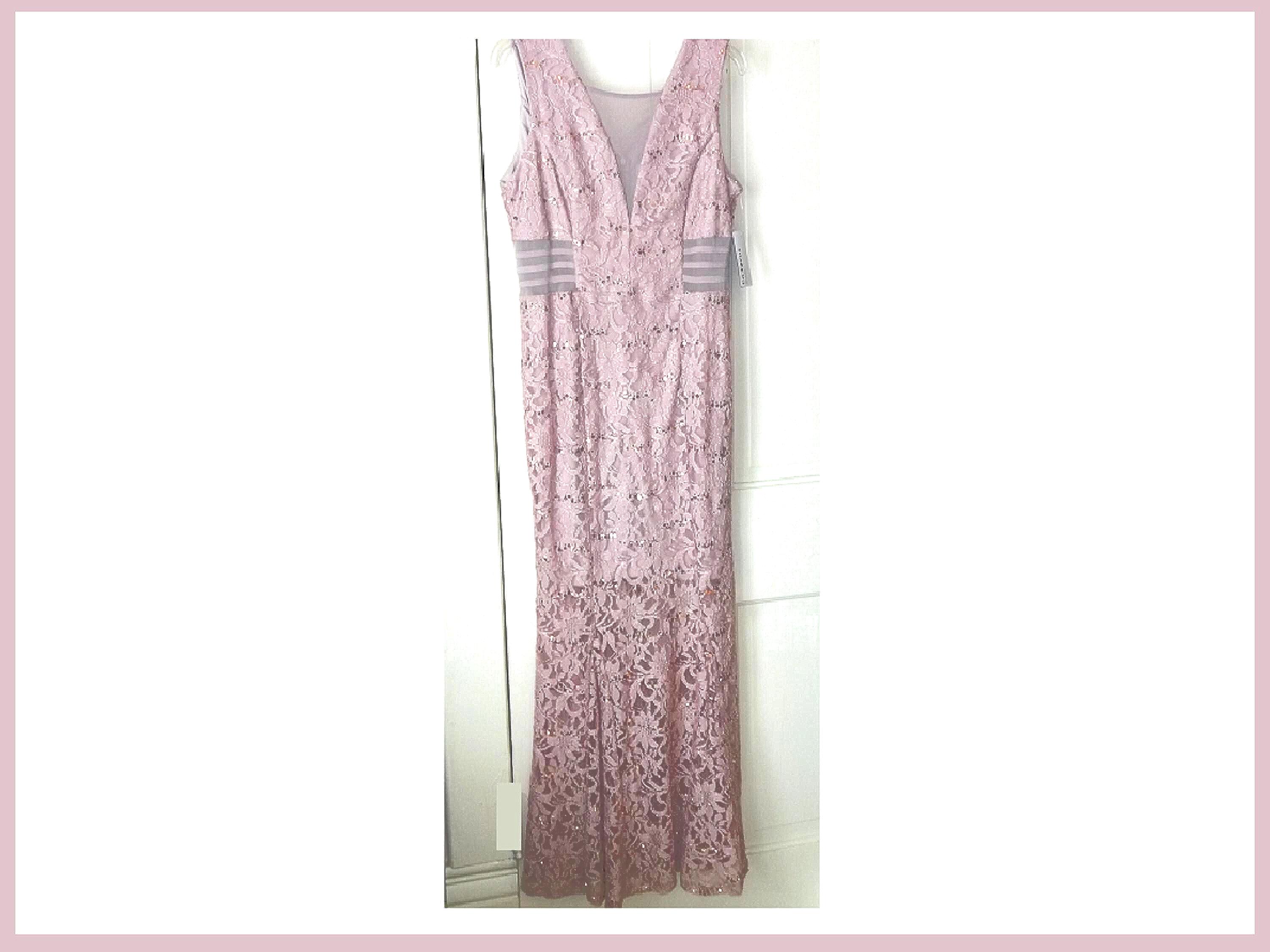 strapless open back dress Rhea Gown – Dress the Population main image 1