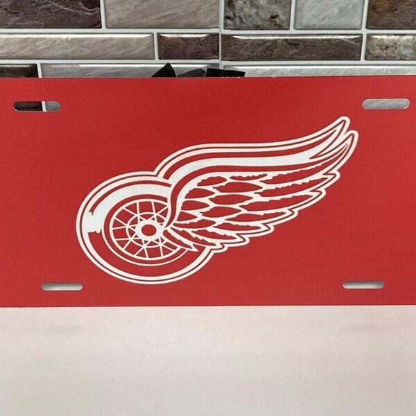 Detroit License Plate Etsy