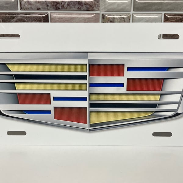 Cadillac Logo License Plate