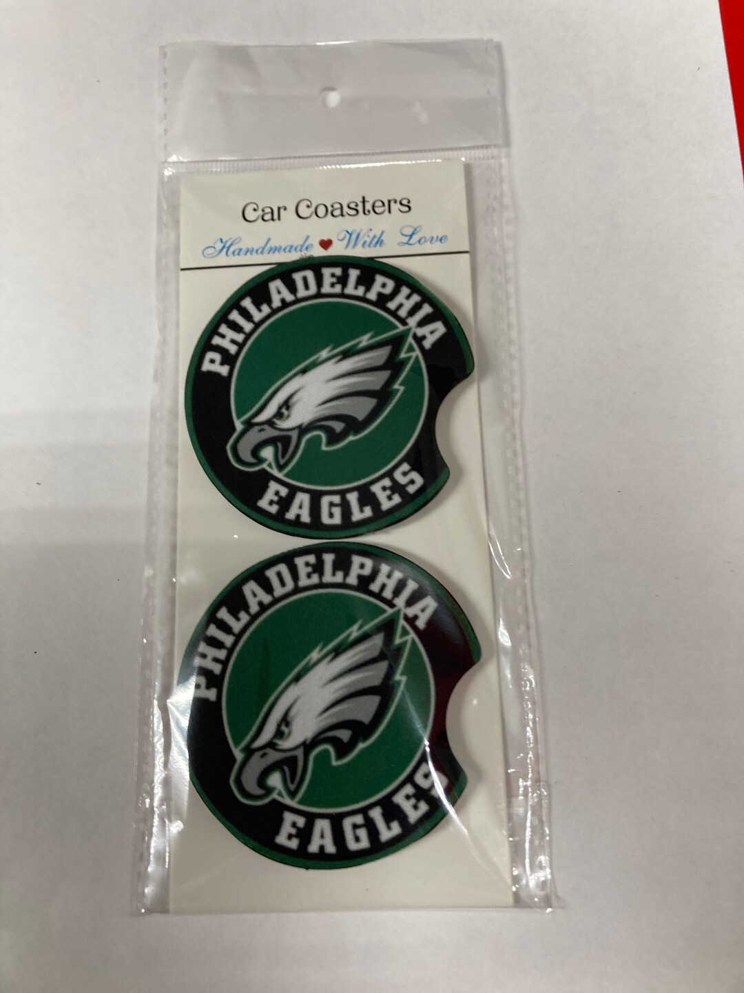 Philadelphia Eagles Car Coasters Etsy
