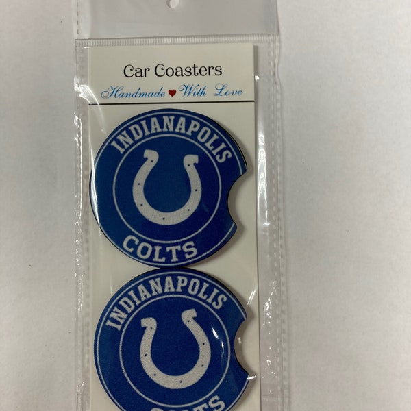 Indianapolis Colt’s Car Coasters