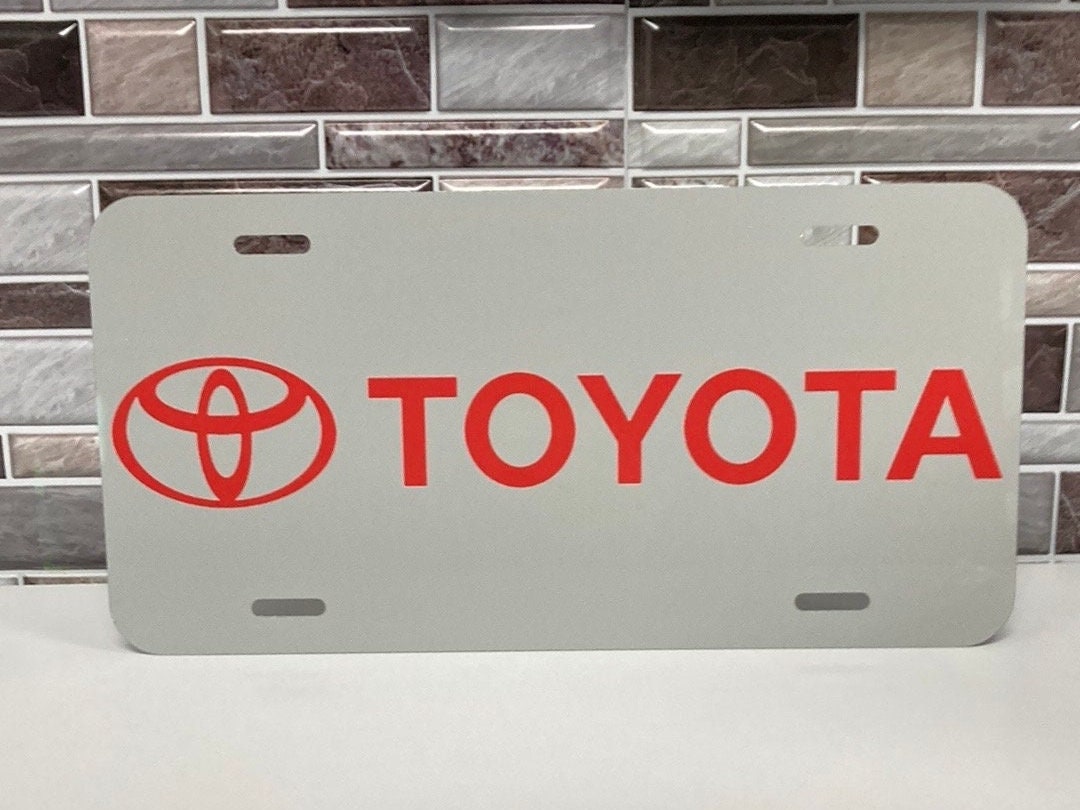 Toyota License Plate - Etsy