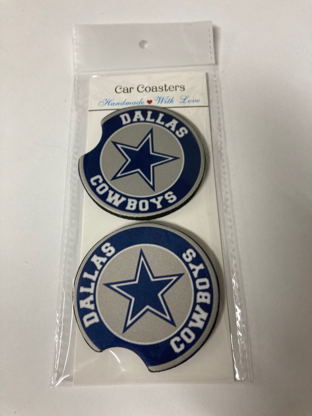Dallas Cowboys Car Coasters Etsy