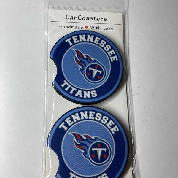 Tennessee Titans Car Coasters