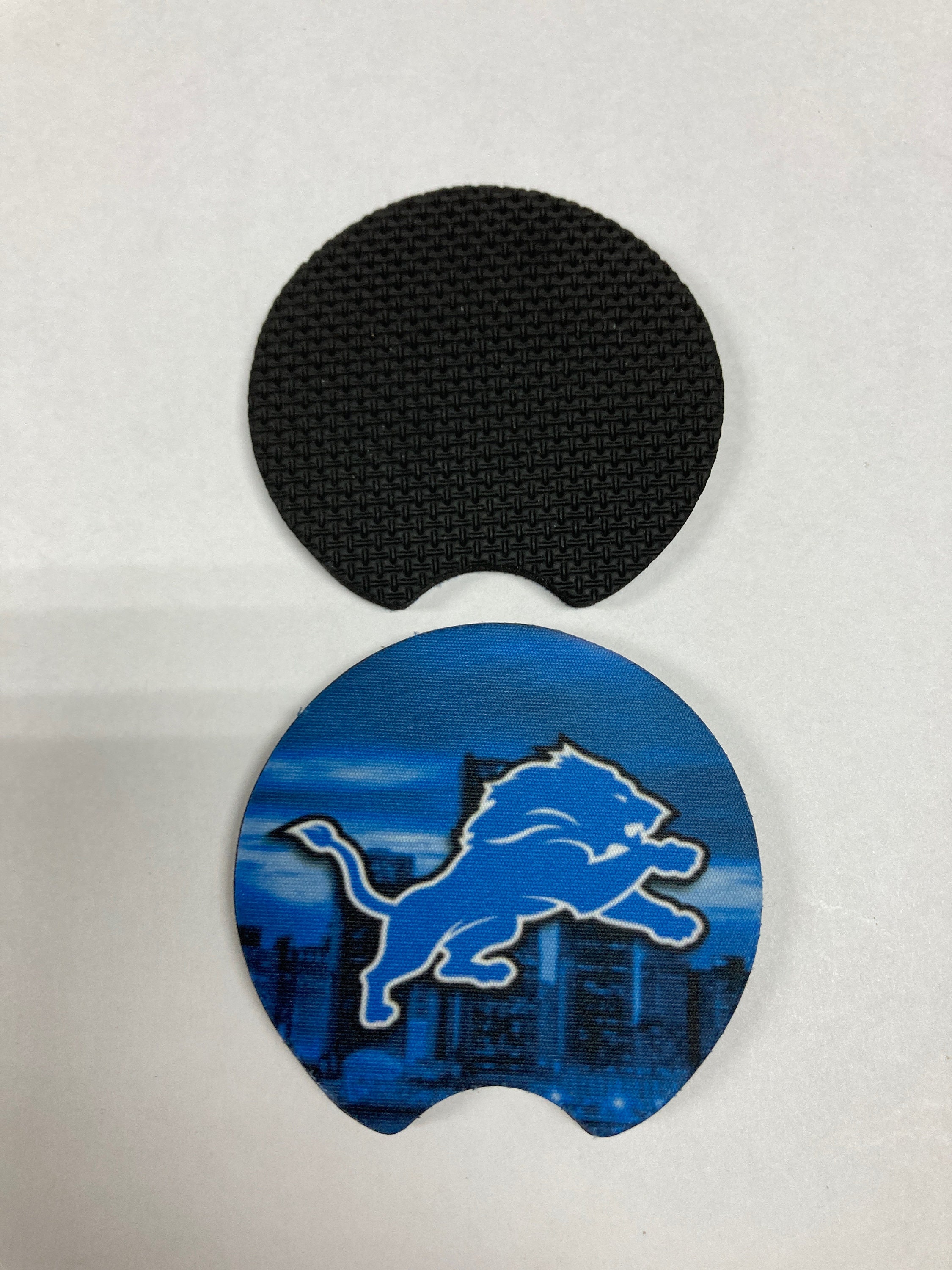 Detroit Lions Car Coasters Etsy