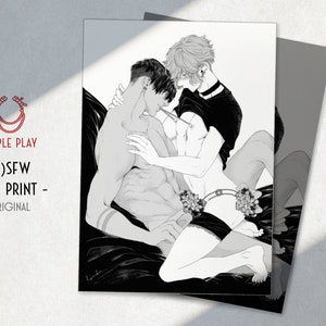 KINKTOBER Nipple Play PRINT (sfw | nsfw)