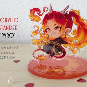 Pyro - ACRYLIC STANDEE