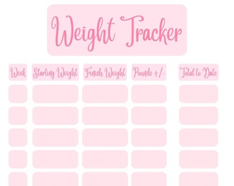 Weight Tracker