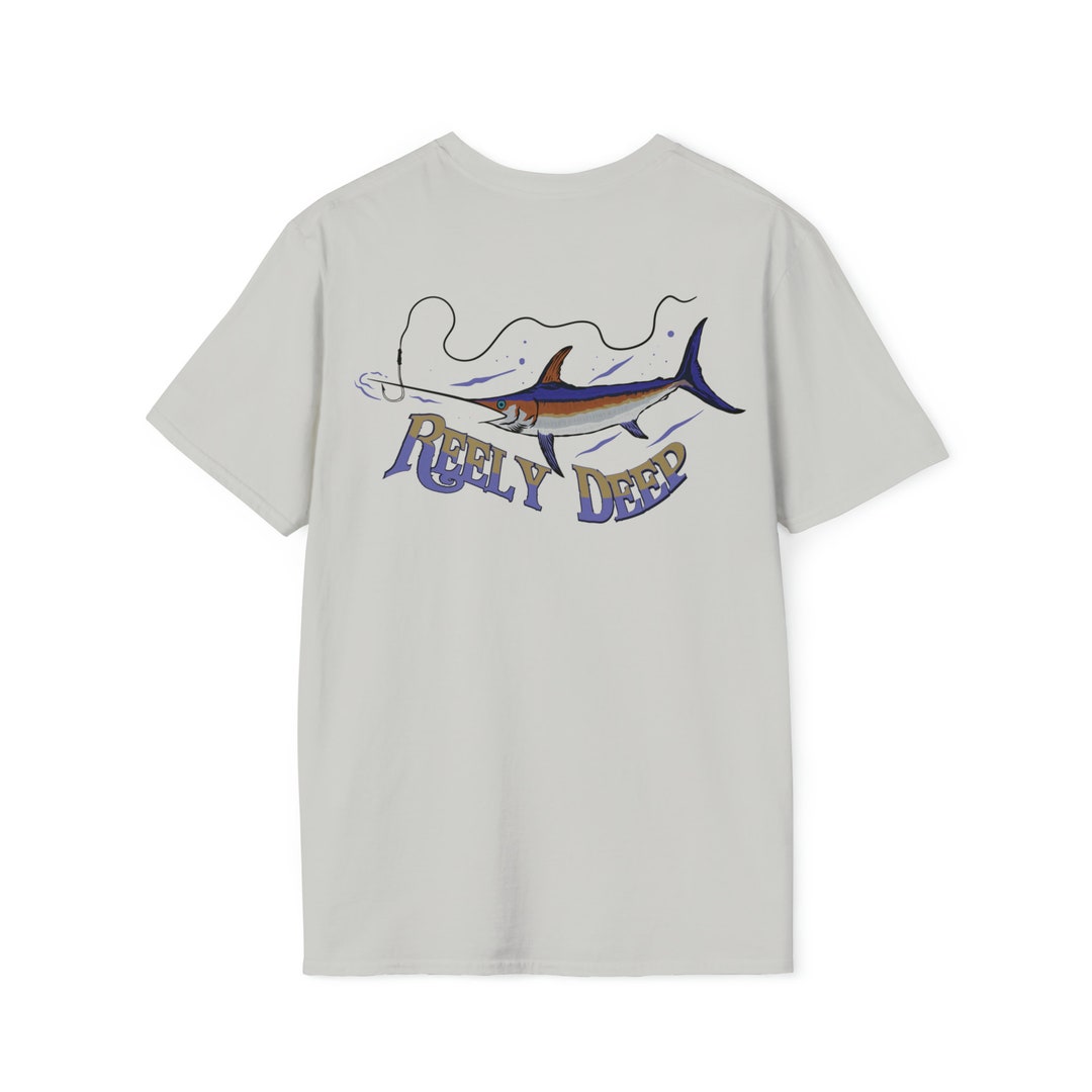 Swordfish Shirt Deep Sea Shirt Deep Sea Fishing Shirt Deep Etsy