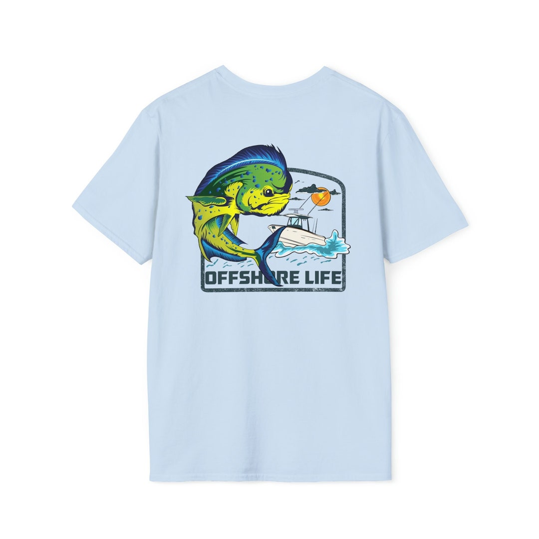 Offshore Fishing Shirt Mahi Mahi Fishing Shirt Dorado Shirt Etsy