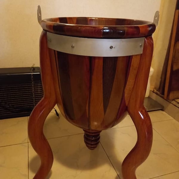 Wooden champagne bucket