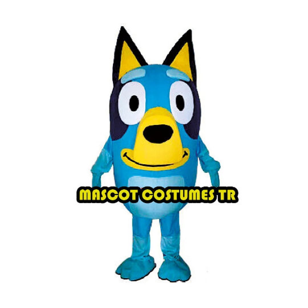 Bluey Mascot Costume Goofy Mascot Costume Fancy Dress Etsy UK