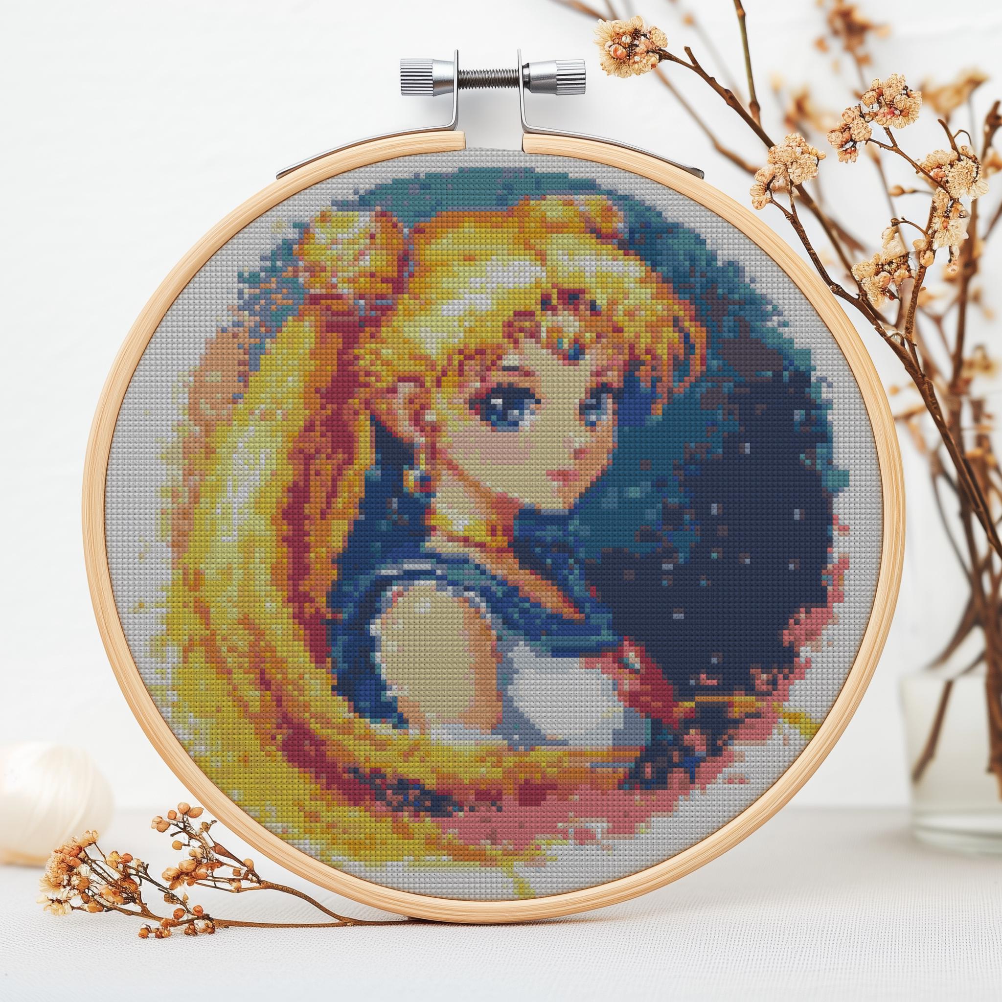 Sailor Moon Cross Stitch Pattern Pack – 6 Unique Usagi Tsukino