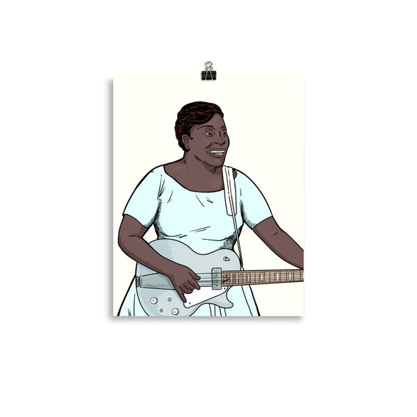 Sister Rosetta Tharpe, Art Poster