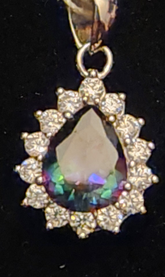 Mystic topaz Pendant