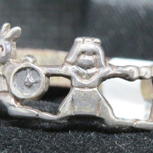 Alice in Wonderland 925 Silver Ring